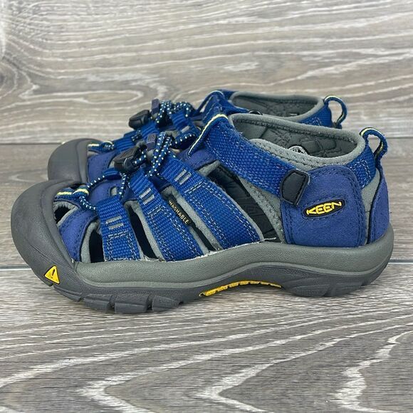 Keen Newport H2 C Blue Depths Gargoyle Toddler Boy Size 12 Hiking Water Shoes - Picture 3 of 11